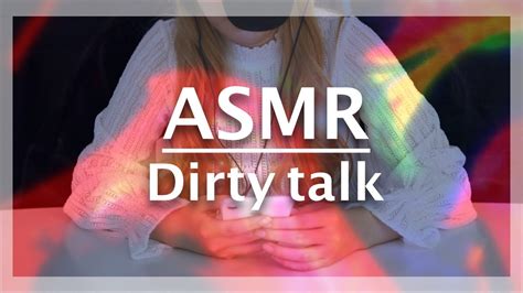 Asmr dirty talk - So if you’ve ever been turned off by traditional visual porn, or held your breath at night to listen to your hotel room neighbours, or if you simply like a little dirty talk – then erotic audio just might be music to your ears. TWEET THIS STORY Click & Tweet! There’s something for EVERYONE in the strange & fascinating world of aural erotica.